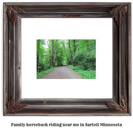 family horseback riding near me in Sartell, Minnesota